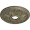 Ekena Millwork Edinburgh Medallion (Canopies up to 5 1/8"), 18 1/8"OD x 3 1/2"ID x 2 3/4"P, Witch Hazel Crackle CM18ED1WHC - alternate 2